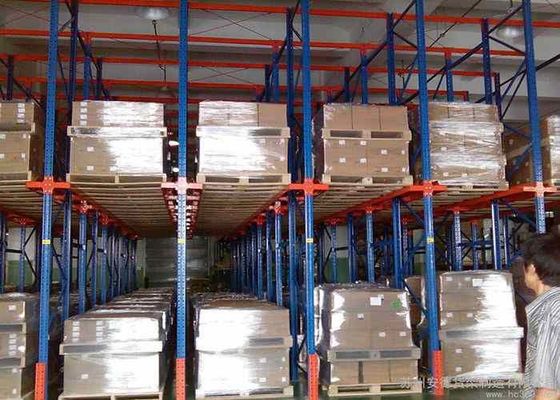 Kwaliteit  Metal Drive In Pallet Racking Manufacturers 1500kg/Pallet Warehouse Shelving System fabriek