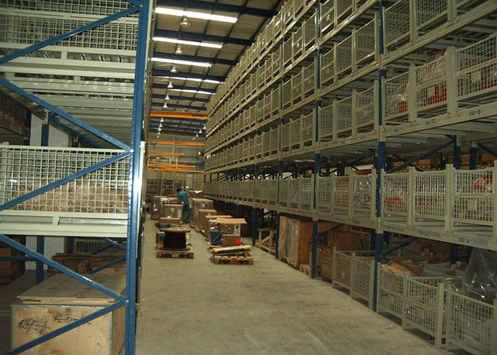 Multi Level Heavy Duty Storage Rack High Strength Steel Pallet Racking Voor magazijnen