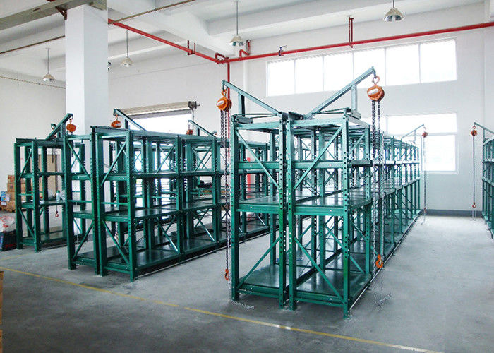 Industriële stalen schimmelopslagrekken Schuifkast Type Voor het opslaan van schimmel / gereedschap