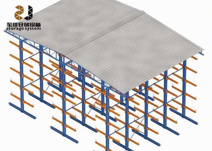 Staal Q235 Cantilever Pallet Racking Anti Corrosion Cantilever Rack Arm ODM OEM