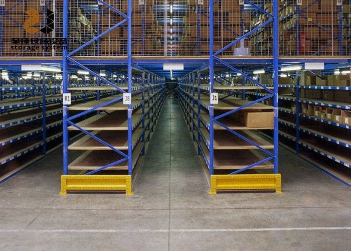 Multifunctioneel lichte opslagrek Makkelijk te monteren Selectief palletreken systeem