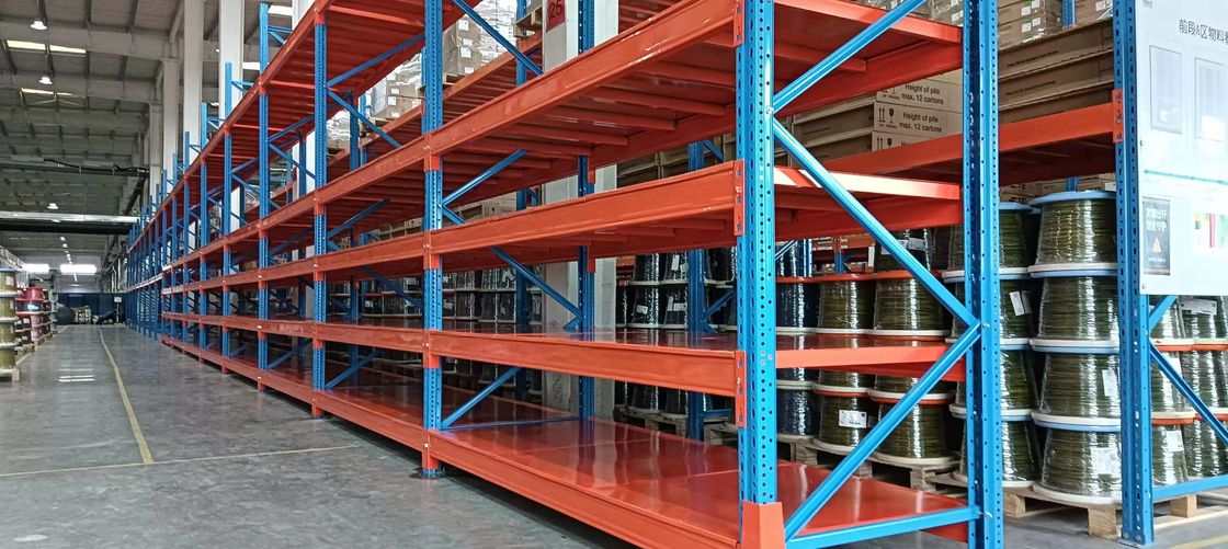 Verstelbare industriële zware staalopslagrekken met corrosiebescherming