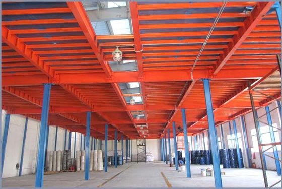 Vrijstaande industriële mezzanine vloeren
