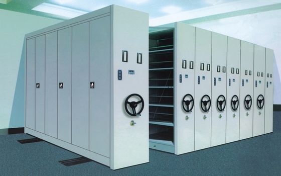 Bibliotheek / kantoor Verplaatsbare archiefkasten Plank systeem Corrosiebescherming