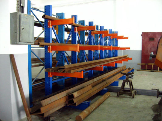 Carbon Steel Cantilever Pallet Racking Dubbelzijdig Heavy Duty Industrial Cantilever Relief