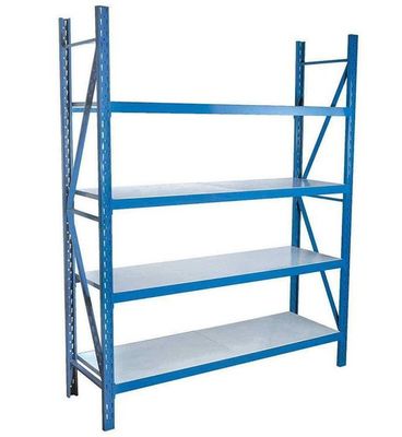 Verstelbare medium duty opslagrek Customzied industriële magazijn planken systemen