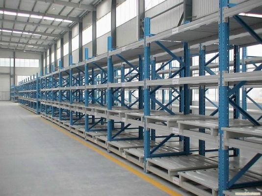 Stalen industriële opslagplanken, metalen opslagplanken