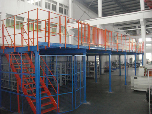 Multi-tier Structural Steel Mezzanine, Rack Supported Storage Mezzanine Platforms