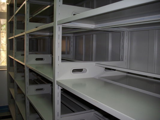 Compact staal verplaatsbare archiefkasten planksysteem hoogdichte schuifplanksystemen