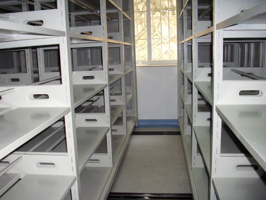 Compact staal verplaatsbare archiefkasten planksysteem hoogdichte schuifplanksystemen