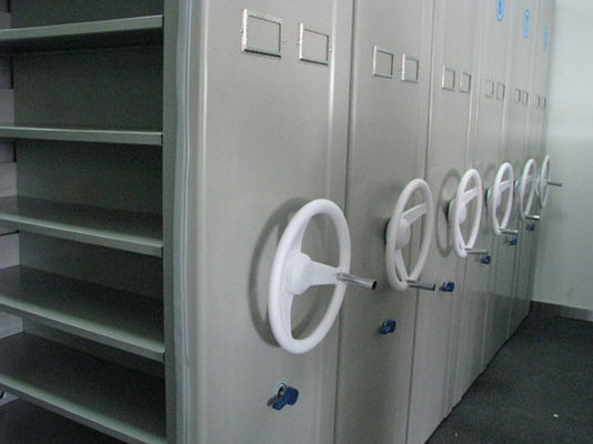 Compact archiefkasten opslagsystemen, metalen zijkant archiefkasten met schuifband