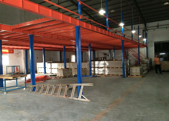 Industriële fabriek Mezzanine vloeren, opslag Mezzanine platforms Multi-tier