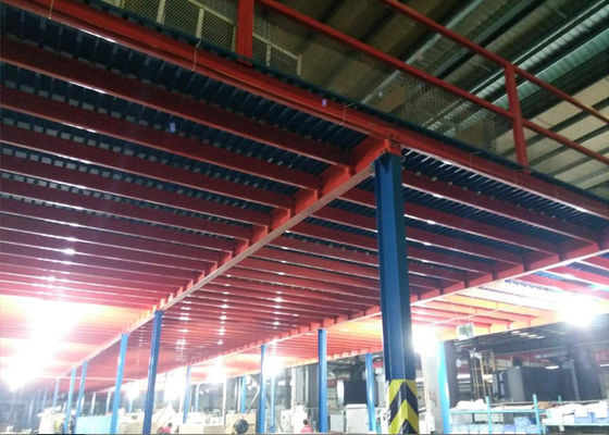 Zware metaal industriële mezzanine vloeren voor magazijnen / kantoren