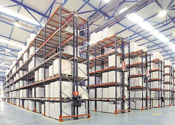 Op maat gemaakte zware opslagrekken Multi Level Warehouse Pallet Racking System