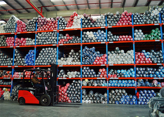 Industrieel verstelbare palletrekken voor zware palletten met dubbele diepte voor distributiecentra