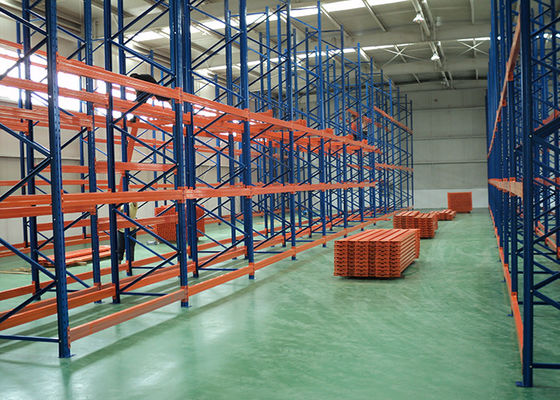 Multi Level Heavy Duty Storage Rack High Strength Steel Pallet Racking Voor magazijnen