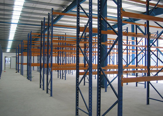 Multi Level Heavy Duty Storage Rack High Strength Steel Pallet Racking Voor magazijnen