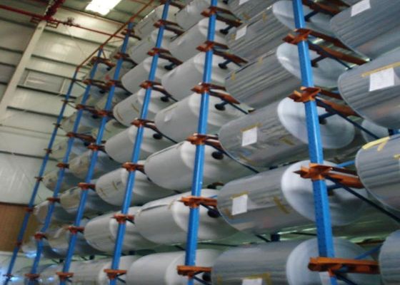 Koudgewalste structuur staal aandrijving in het rek systeem voor het opslaan van objecten van het type trommel