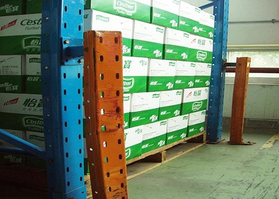 Middelgrote industriële opslagrekken van staal 500 kg/laag