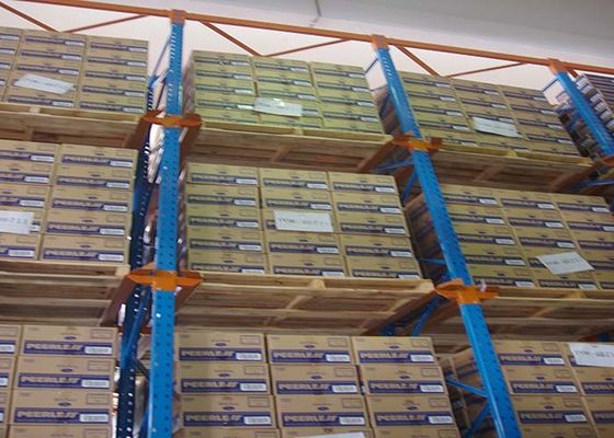 Zware aandrijving in palletrekken 1000-4000 kg/niveau Industriële staalrekken