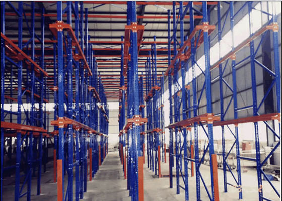 Koudgewalste structuur staal aandrijving in het rek systeem voor het opslaan van objecten van het type trommel