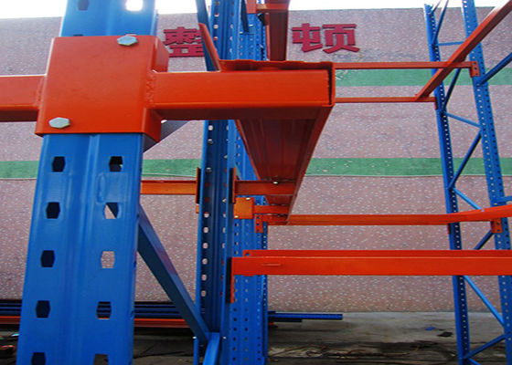 Custom Q345 Steel Drive In Palet Racking, Heavy Duty Warehouse Racks Fabrikanten