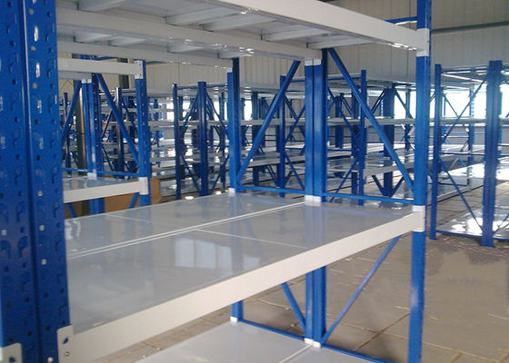 Industrial Light Duty Storage Rack System Poedercoating Finish 100kg-120kg/laag