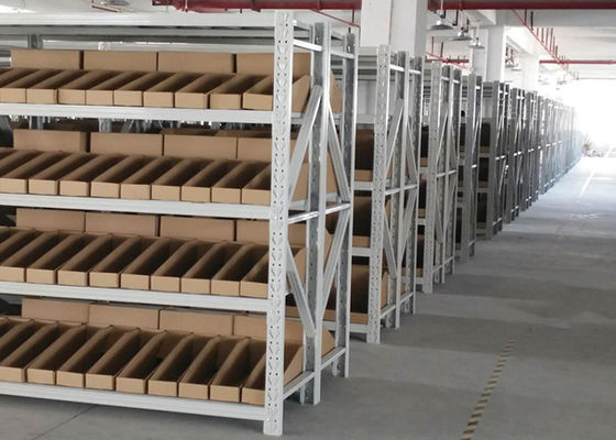 Multi Level Industrial Steel Storage Racks ODM / OEM Pallet Rack Ondersteund Mezzanine