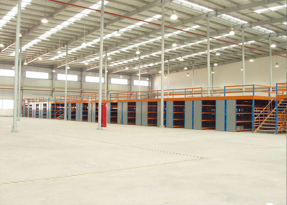 Multi-tier Structural Steel Mezzanine, Rack Supported Storage Mezzanine Platforms