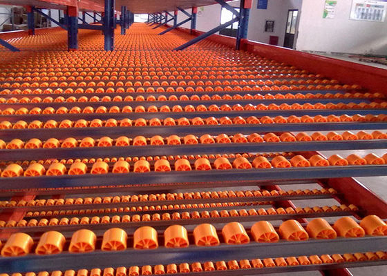 1000 kg/pallet Industrieel staal opslagrekken Gravity Flow Rack In Warehouse