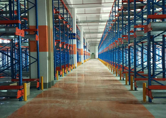 Radio shuttle pallet racking systeem, industriële magazijn opslagplanken