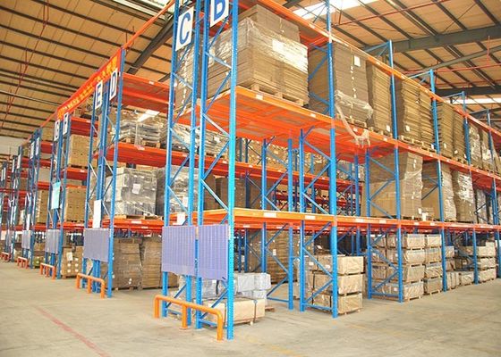 1500 kg/pallet Industriële staalopslagrekken Zware opslagrekken voor pakhuizen