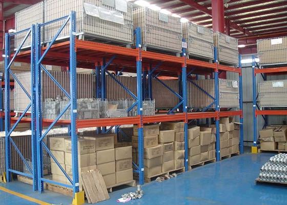 Multilevel zware industriële palletrekken, koudgewalste stalen opslagrekken