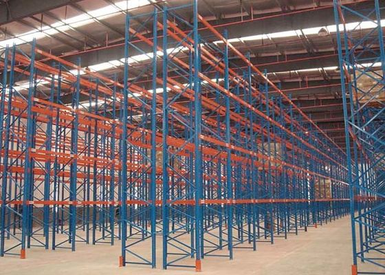 Industriële metalen pallet opslag planken systeem eenheden 3000 kg per niveau