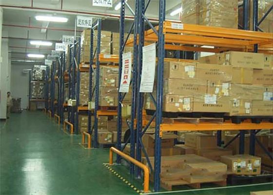 Industriële metalen pallet opslag planken systeem eenheden 3000 kg per niveau
