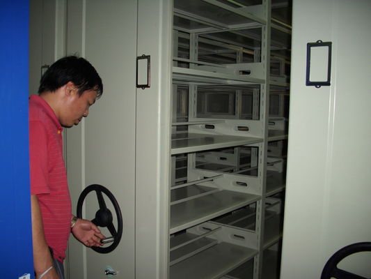 Bibliotheek / kantoor Verplaatsbare archiefkasten Plank systeem Corrosiebescherming