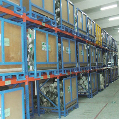Q235 Stapelbare palletkooien Industrie Metalen mazzelopslagcontainers