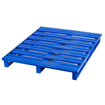 Zware opslagstaalpallet, gegalvaniseerde logistieke stapelstaalpallet