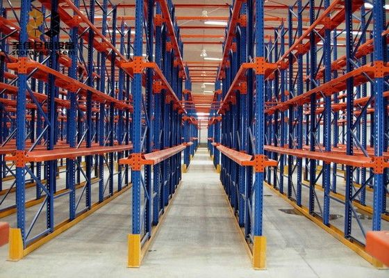 Aanpasbare zware staalopslagrekken ruimtebesparende en veelzijdige opslagoplossing