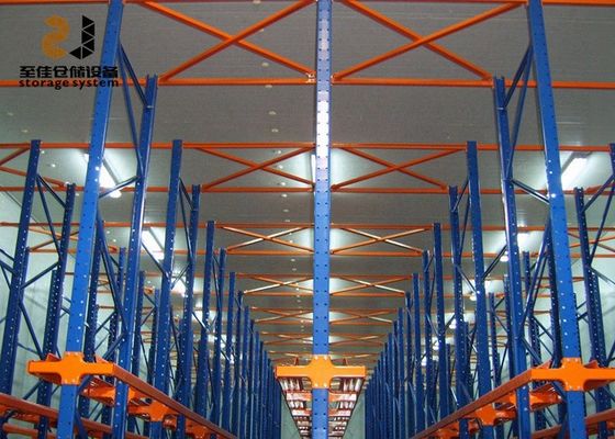 Poedercoating voor unified palletised goods gebruik drive in racking