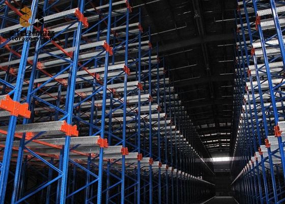 Eenvoudige installatie in palletrekken / stroom door palletrekken systeem