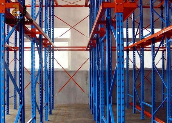 Warehouse High Density Palet Racking System, Palet Flow Racking Systems samenstellen