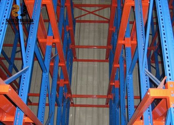 Poedercoating Drive In Palet Racking System ODM OEM Customzied Grootte