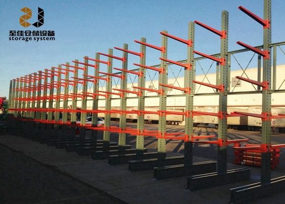 ISO90001 Cantilever Pallet Racking Producenten / Warehouse Pipe Rack System