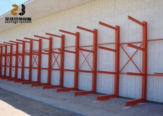 Poedercoating Cantilever Palet Racking Op maat gemaakt met Safelock