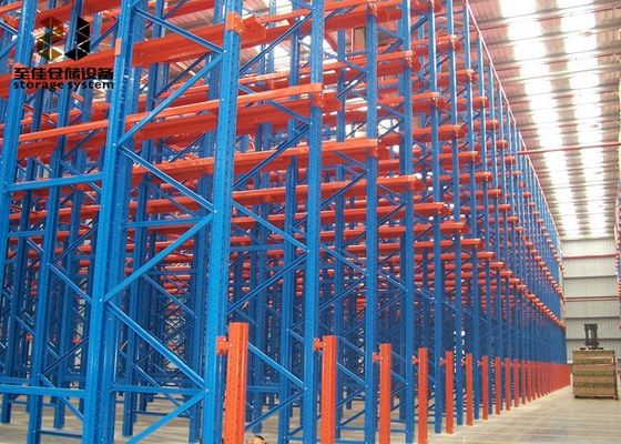 Gecombineerd met elektrisch coated Custom Size 2000-6500 mm Height Pallet Rack Gravity Shelves