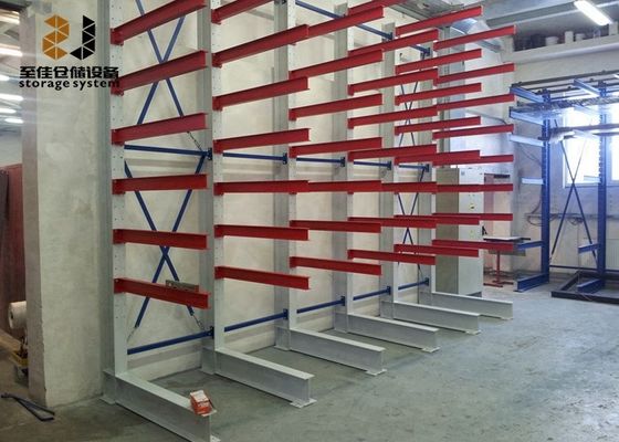 Corrosiebescherming Industriële palletrekken op maat Kleur met Safelock Rack Cantilever