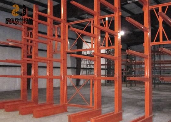 Corrosiebescherming Industriële palletrekken op maat Kleur met Safelock Rack Cantilever