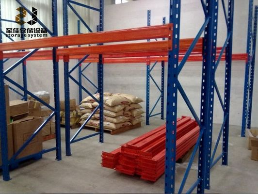 Verzamel / gelaste zware metaal magazijnopslagrekken Maximum 4500 kg per niveau
