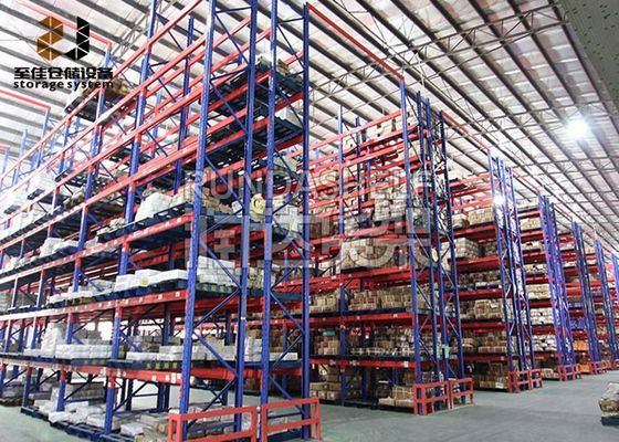 Verzamel / gelaste zware metaal magazijnopslagrekken Maximum 4500 kg per niveau